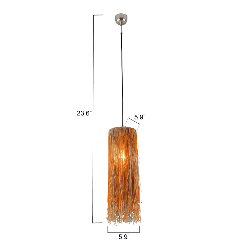 Boho 1 - Light Pendant, Orange