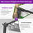 PURPLE LEAF 10' x 13' Outdoor Retractable Pergola White Heavy-Duty Aluminum Pergola Patio Metal with Double Sun Shade Canopy for Gardens Deck Backyard, White-80744693