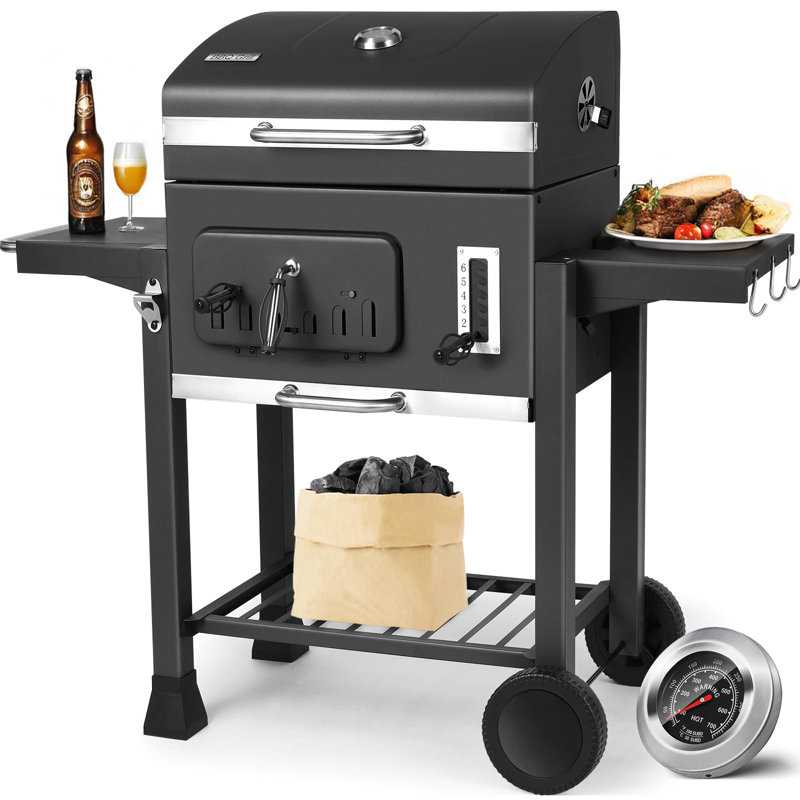 LIFERUN 130cm W Charcoal Grill