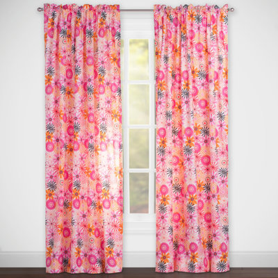 The Bloom Room Semi Sheer Curtain
