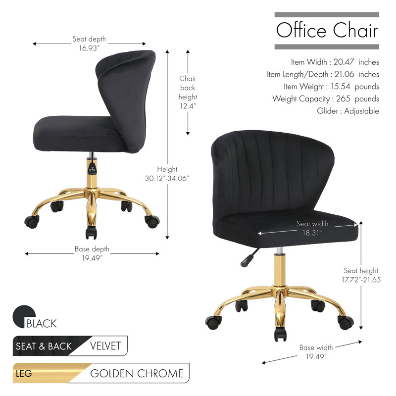 Fairmont Park Benzonia Velvet, Black
