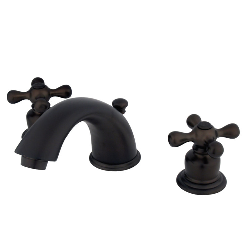 Robinet de salle de bain espacé Kingston, Bronze huilé