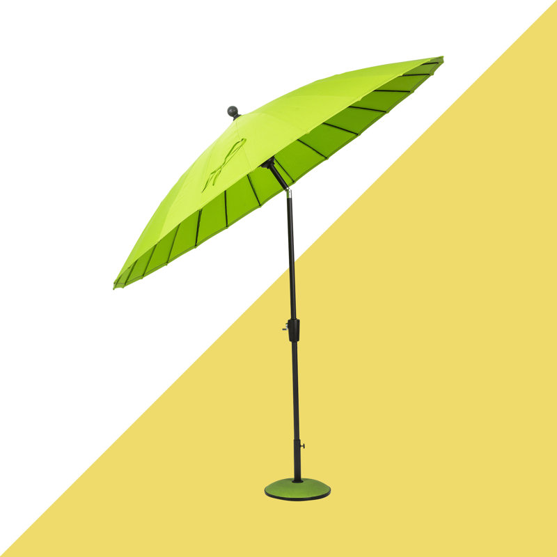 Nyle 270cm Market Parasol, Lime