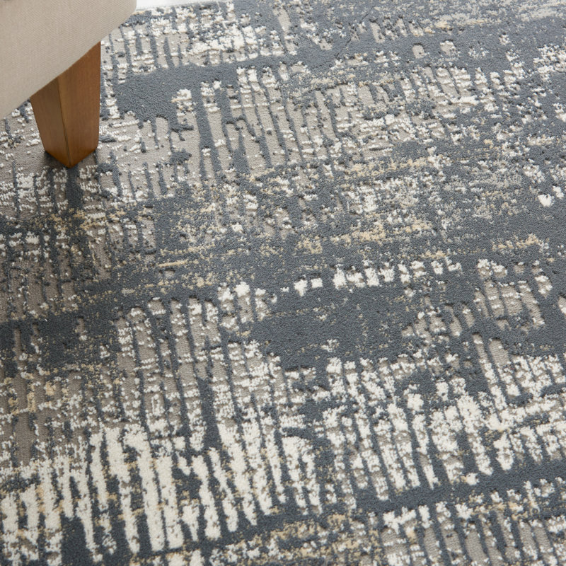 Uptown Abstract Area Rug, Rectangle 4' x 6'