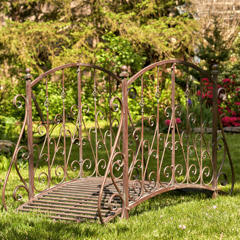Pont de jardin en fer, Bronze