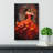 Flamenco Dancer Abstract No.2 - Single Picture Frame Print