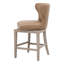 Tabouret de comptoir pivotant Gineen Milton