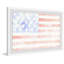 Impression encadrée « faded American Flag »-51961065