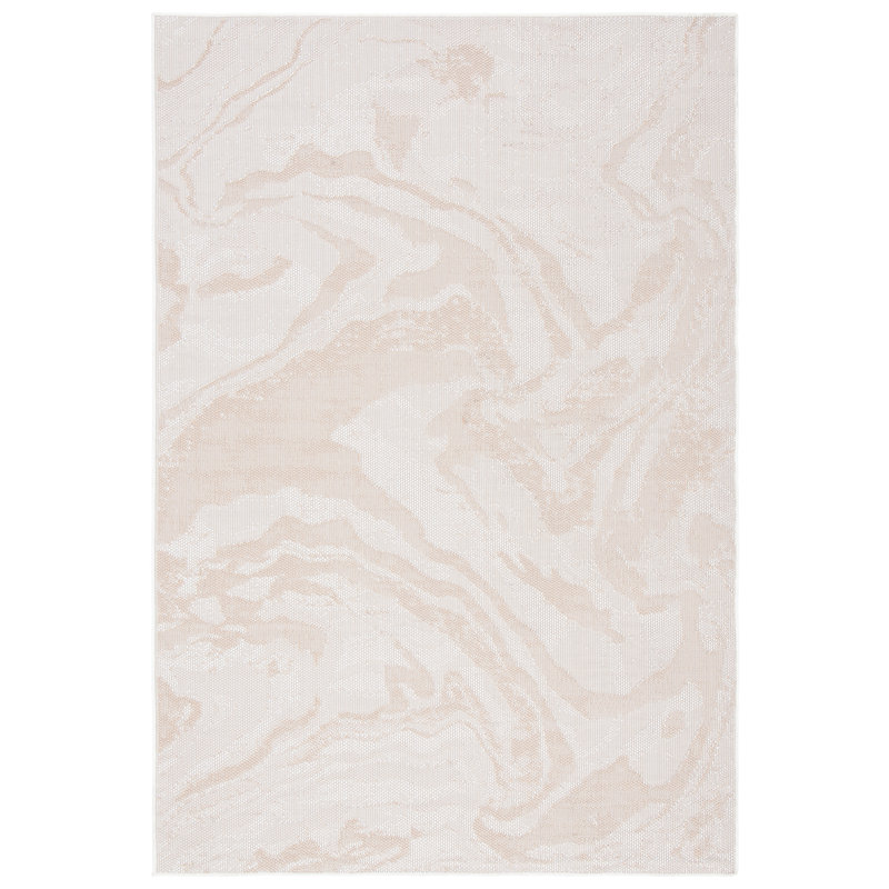 Tapis d'intérieur / extérieur abstrait lavable à la machine Martha Stewart, Rectangle 9 pi x 12 pi