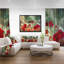 Wild Wild Poppy Flowers in Sky - Art mural floral en bois-1573377879-1581772032