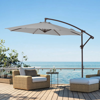 Cheryl-Ann 120'' Round Cantilever Umbrella