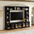 80-Inch Tv Compatible Entertainment Center With Shelving For Books And Snacks In Living Room Console Decor-947335676