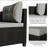 3-Piece L-Shaped Wicker Patio Set With Cushions-124919934-124919935