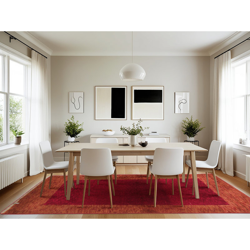 Abstract Indoor Rug, Rectangle 7' x 10'