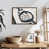 Floating Frame Walnut