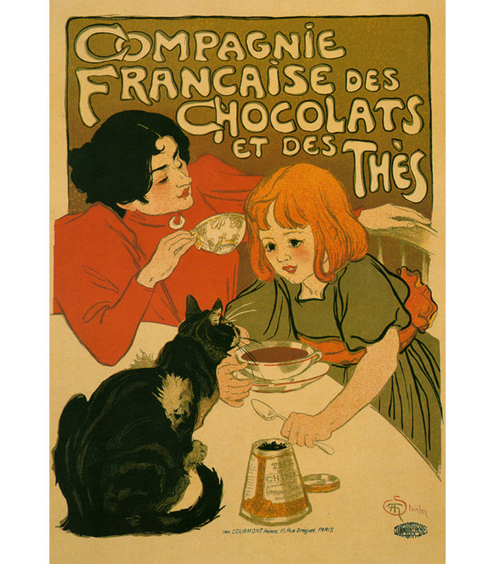 La compagnie française des Chocolats, H 18 po x l 13 po