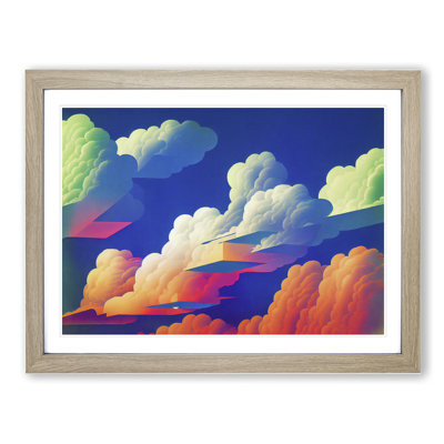 Colourful Clouds Vol.5 - Framed Print