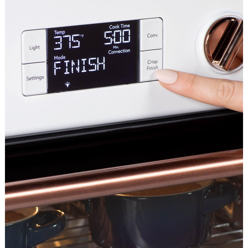 Café Couture Toaster Oven with Air Fry, Matte White