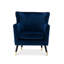 Ghita Velvet Wingback Chair-117245706