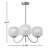 Corsa 3 - Light Solid Brass Chandelier