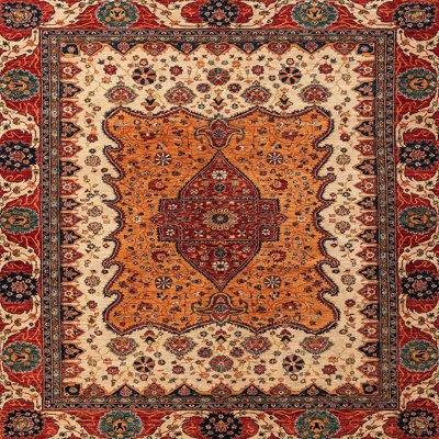 Tapis abstrait moderne 4184