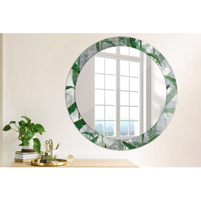 Huldar Glass Flat Wall Mirror