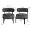 Fauteuil d'appoint en velours côtelé Bellatrix