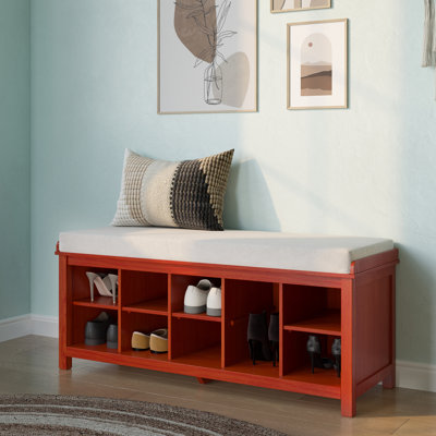 John Louis Home Solid Wood Shoe Storage Bench -  JLH-SB-M