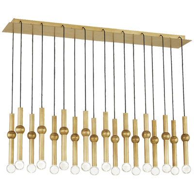Guyed 18 - Light LED Pendant