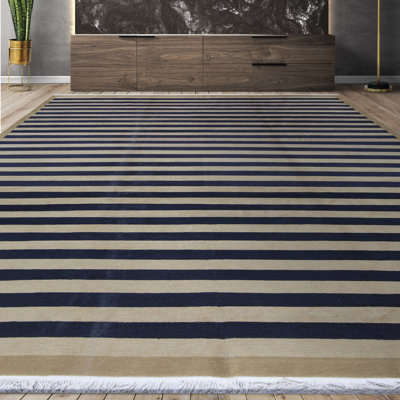 Tibetan One-of-a-Kind 10' X 14' Wool Area Rug in