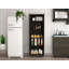 Armoire de rangement rectangulaire 2 portes