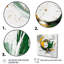 «Yellow and Green Abstracted Perspectives III», reproduction sur toile-399394915-399394922
