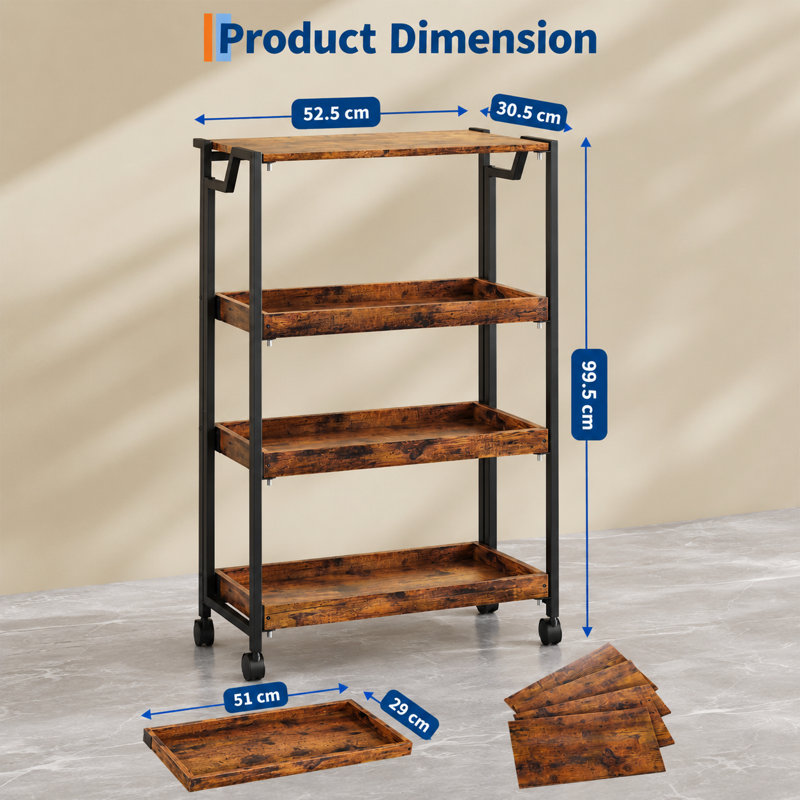 52 cm W Shelving Unit