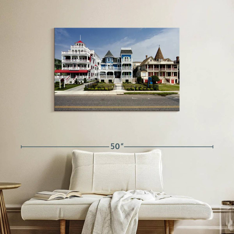 Lilian Cape May Victorian House, H 26 po x l 39 po