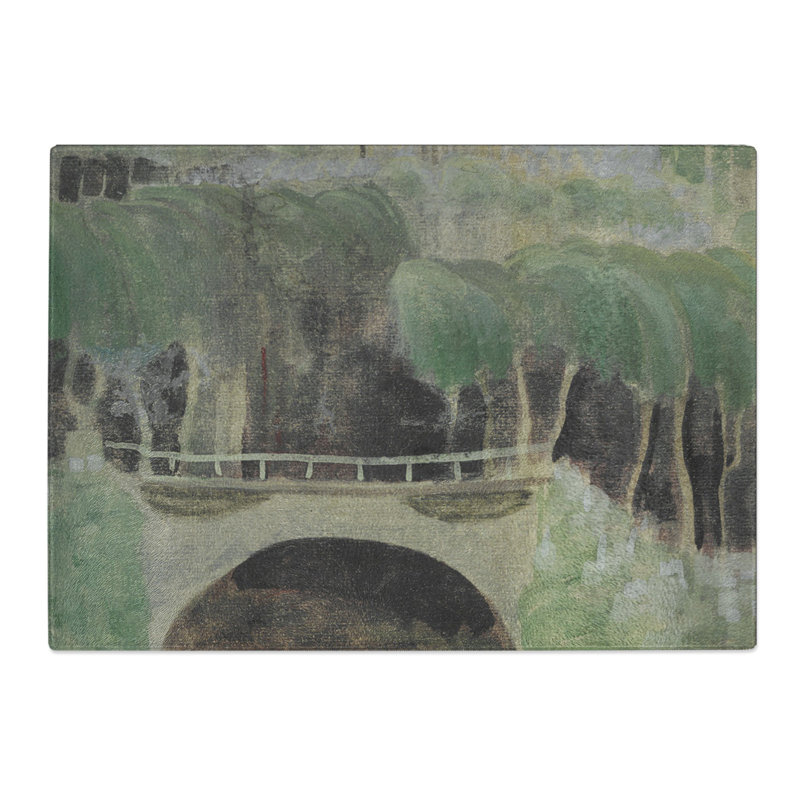 Spring Motif by Mikalojus Konstantinas Chopping Board, 0.4cm H x 20cm W x 28.5cm L