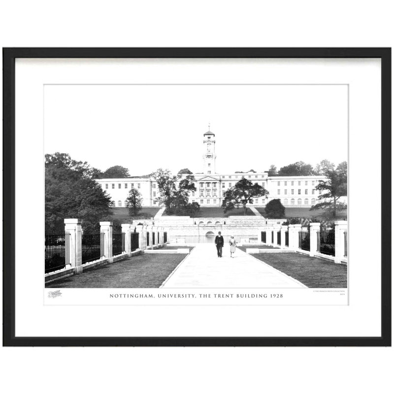 Nottingham, University, The Trent Building 1928 - Single Picture Frame Print, 40cm H x 50cm W x 2.3cm D
