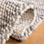 Tapis gris / beige en laine touffeté à la main Almus-1089445171