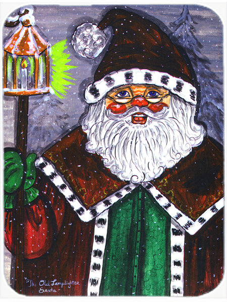 Planche à découper en verre Santa Claus
