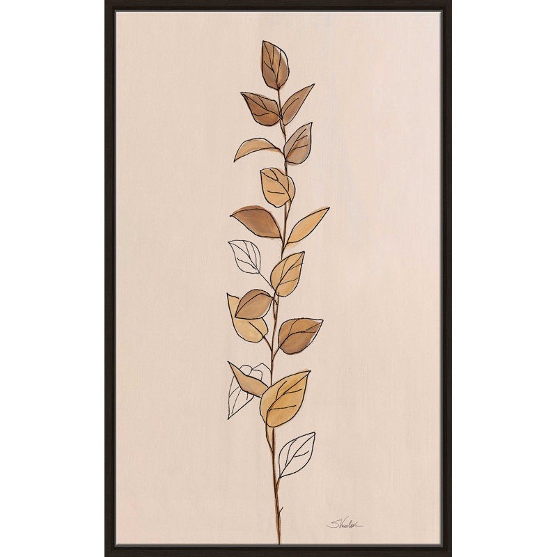 Farm Branch II - Peinture, L 31,5 po x H 51,5 po, Encadrement brun
