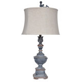 Hailsham Resin Buffet Lamp