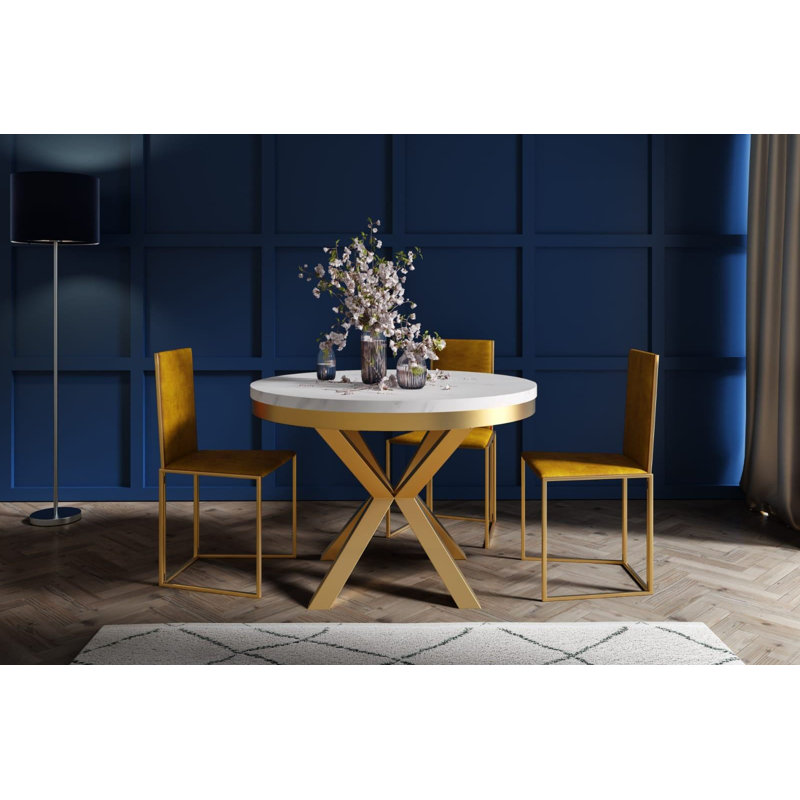 Kalamazoo Round Table, 76cm H x 120cm L x 120cm W
