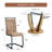 Round Dining Table Set-487838724