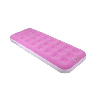 Matelas gonflable pour adulte 74 "rose et blanc