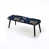 Motif victorien de volutes bleu cobalt est en rupture de stock sélectionné