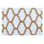Tapis rectangulaire antidérapant pour salle de bain 100% coton Anastatia-22243261-22243265