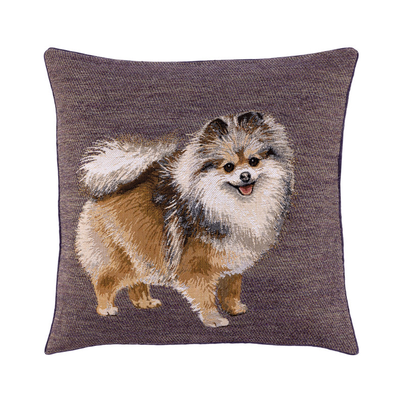 LULU Square Pillow Cover & Insert, Purple