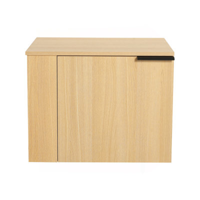 24 "Bathroom Vanity Sink Combo For Big Space,Modern Bathroom Cabinet Cabinet Combination, Bathroom Sink Cabinet Set Without Sink, Oak(Composable)