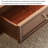 Solid wood storage coffee table