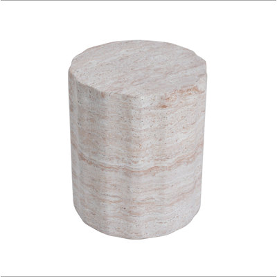 Outdoor/Indoor Lightweight Concrete Side Table