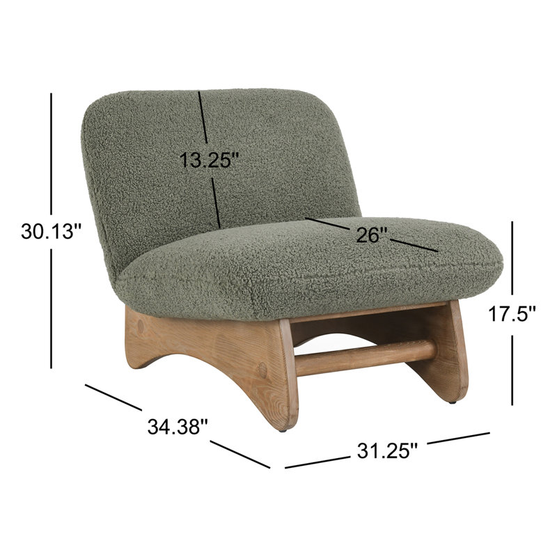 Astra Accent Chair, Green